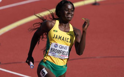 Junelle Bromfield Jamaican Olympian and Medalist