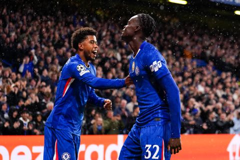 Tyrique George marks his first Champions League goal as a Chelsea player || Imago