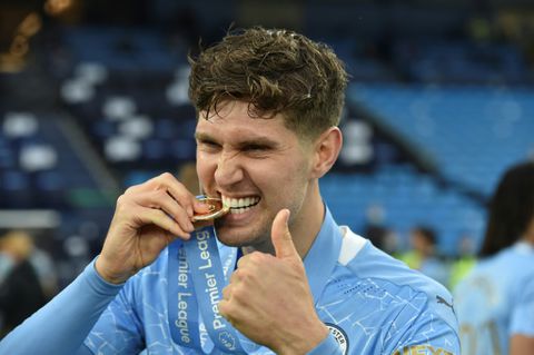 John Stones in action for Manchester City