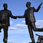 Statue of Trump, Epstein hand-in-hand reappears near US Capitol