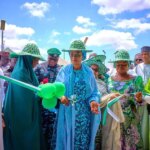 First Lady commissions 100-bed health facility in Gombe