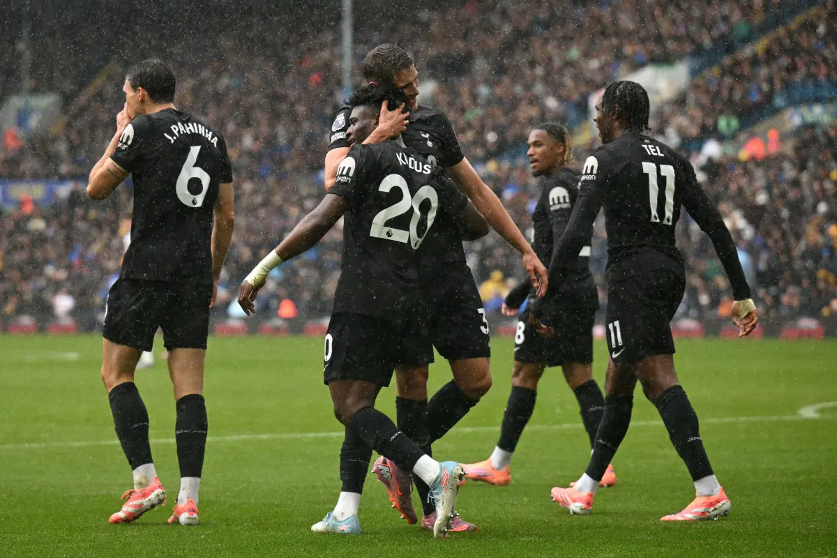 EPL: Kudus fires Spurs into second with win at Leeds