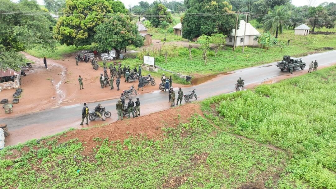 PICTORIAL: Troops Burst 11 Bandits’ Enclaves, Recover Weapons In Taraba
