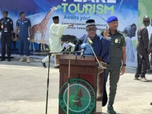 Obasanjo at Bauchi ICC