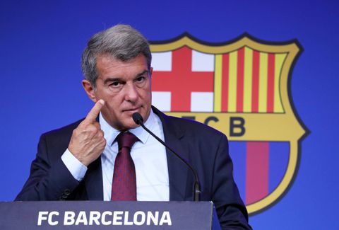 Barcelona president Joan Laporta | X