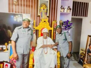 Customs leadership visit