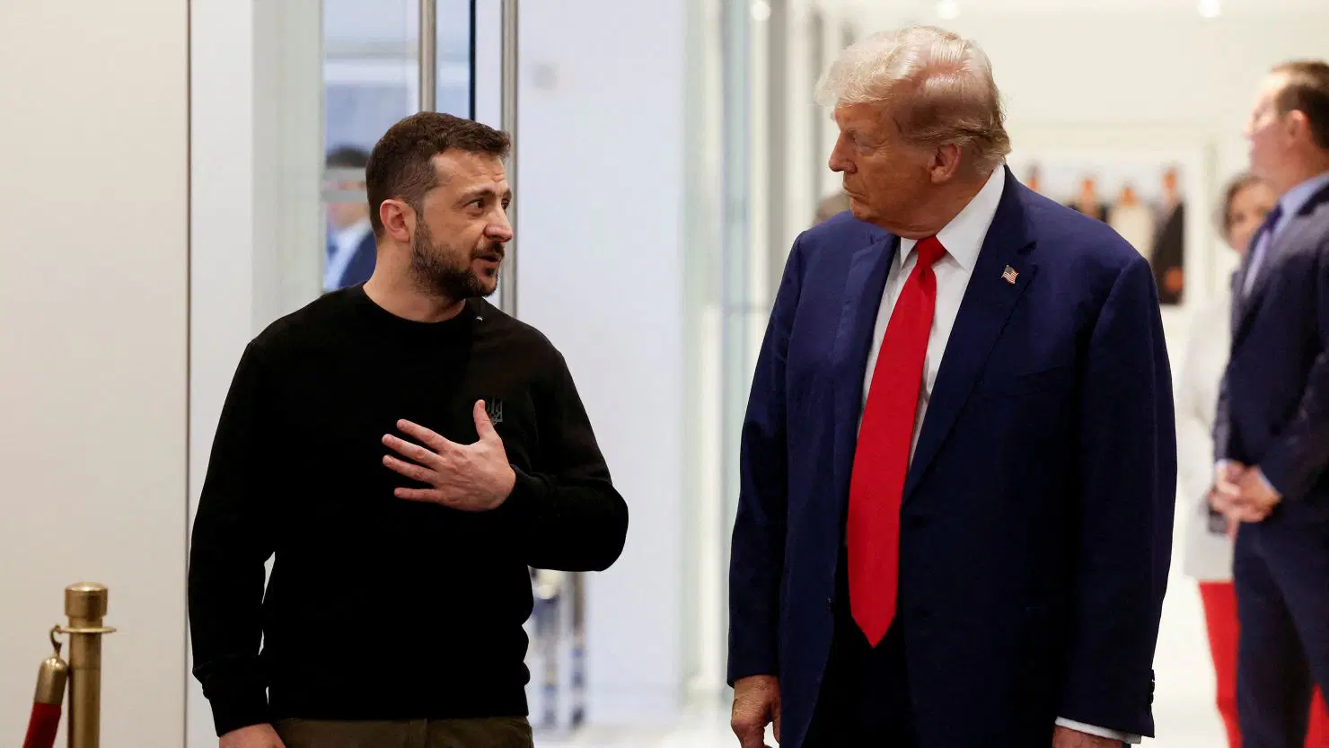 Zelensky urges Trump to broker Ukraine peace in call