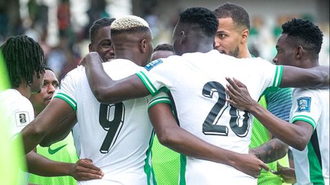 Super Eagles celebrate after big win against Benin Republic