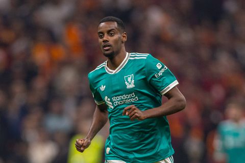 Alexander Isak in action for Liverpool || imago