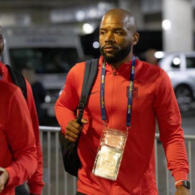 Michael Nsien coaching youth teams