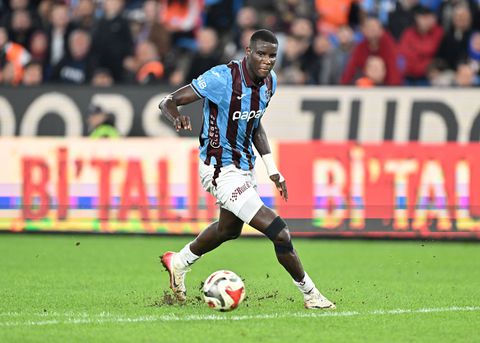 Paul Onuachu in action for Trabzonspor