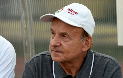 Gernot Rohr during his tenure with the Super Eagles