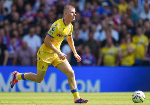 Adam Wharton in action for Crystal Palace