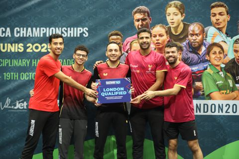 Egyptian men's table tennis team