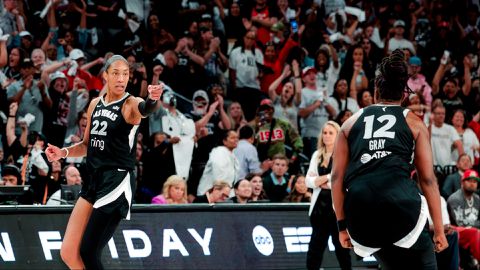 The Las Vegas Aces secured their place in the WNBA Finals against the Phoenix Mercury.