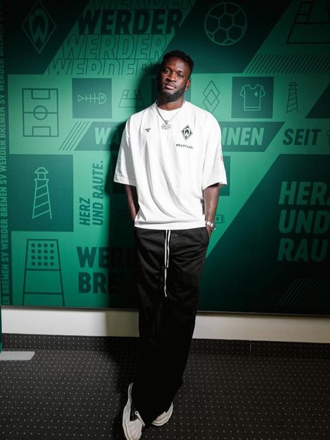 For the Industry Machine Album, Super Eagles star Victor Boniface pledges to Odumodublvck and Davido.