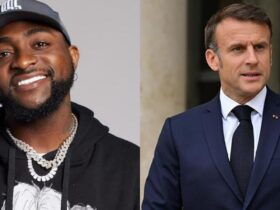 Davido meets French President Emmanuel Macron