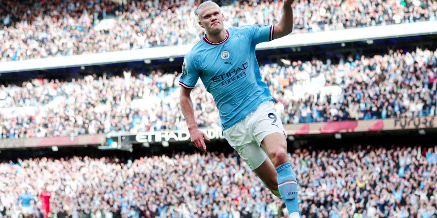 Haaland equals a Cristiano Ronaldo career goal-scoring record