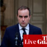 Outgoing French PM says ‘there is desire’ to agree budget and talks down prospect of snap election – as it happened