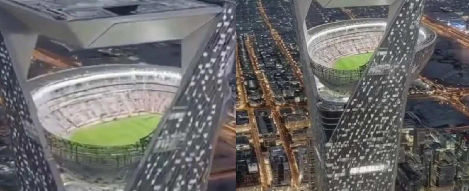 Saudi Arabia Reveals Plans To Build World’s First ‘Sky Stadium’ 1,150 Feet Above The Ground