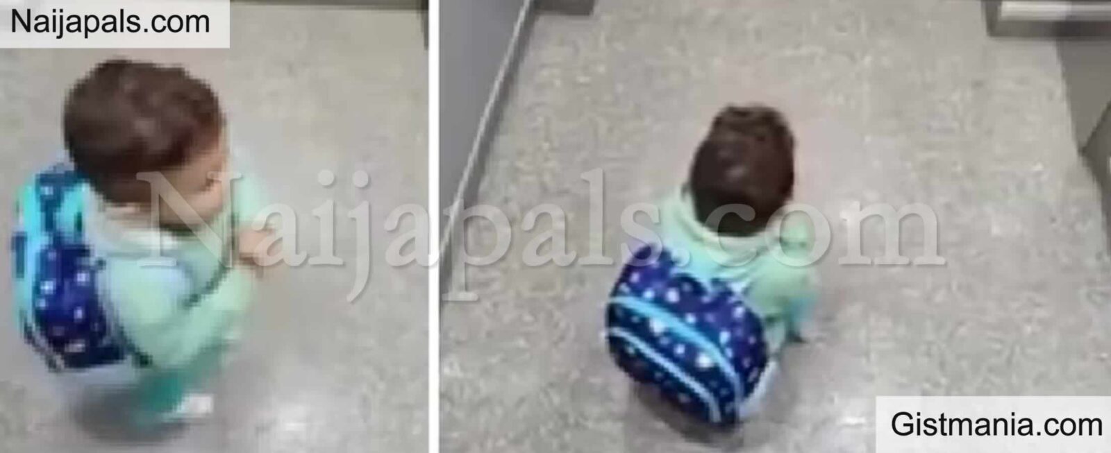 Touching Video Of Boy Praying Calmly After Getting Trapped In Elevator