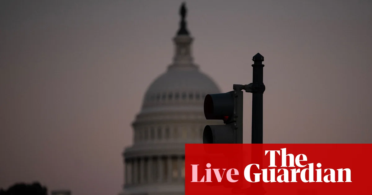 US government shutdown: federal layoffs ‘likely to be in the thousands’, says White House – live