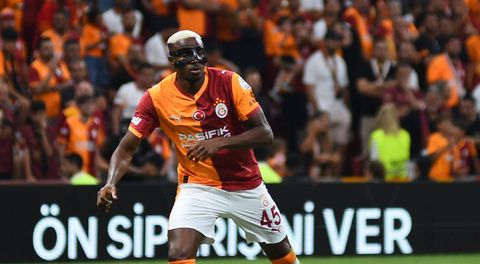 Victor Osimhen in action for Galatasaray || Image credit: IMago