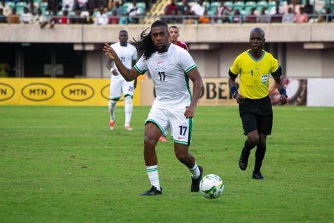 Alex Iwobi representing Super Eagles || Image credit: Imago