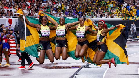 Shelly-Ann Fraser-Pryce leads Jamaican 4x100m relay team to silver at Tokyo 2025