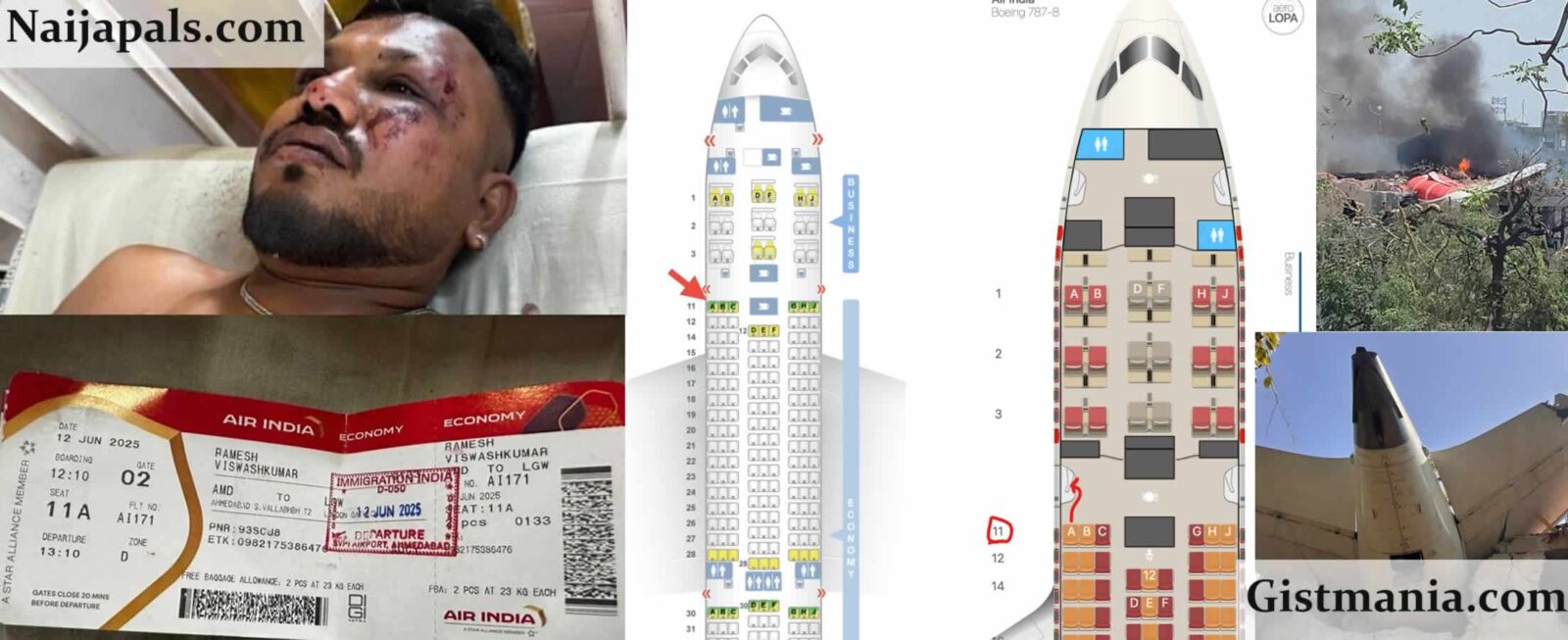 ‘God Gave Me Life But Took All My Happiness’ – Sole Survivor Of Air India Crash Speaks