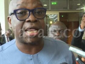 ‘Shameful Last Kick Of Dead NWC’ – Ex Gov. Fayose Knocks PDP Faction’s Protest At US Embassy
