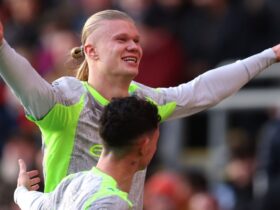 Haaland brace lifts Man City past Crystal Palace, close gap on Arsenal