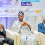 Senator Abiru highlights SAIL's success story at LASUSTECH Research Fair