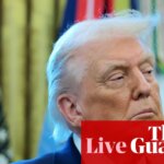 Trump files up to $10bn lawsuit against BBC over edit of Capitol speech – US politics live